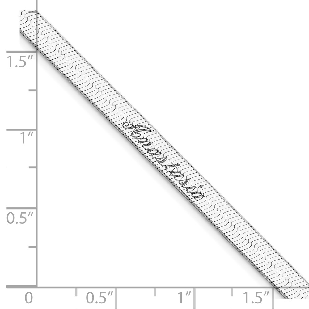 Sterling Silver 4.5mm Magic Herringbone Chain - Image 8